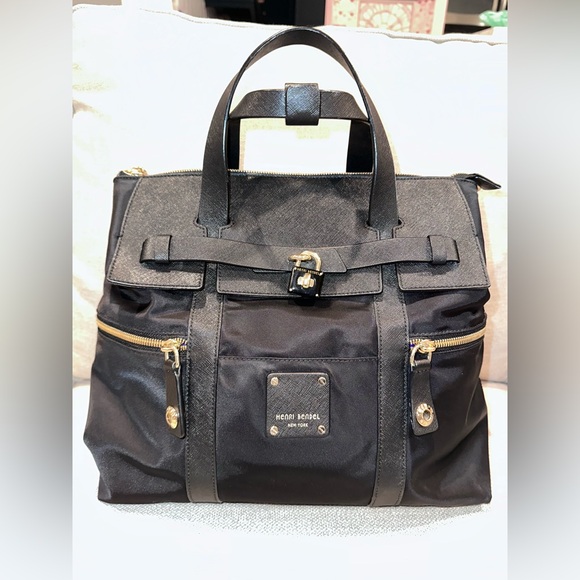 Henri Bendel Large Jetsetter Convertible Backpack / Crossbody – Like New 💎 - Picture 10 of 13